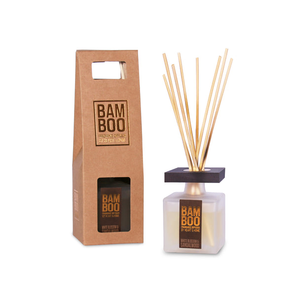 White Blossom And Sandalwood Bamboo Fragrance Diffuser