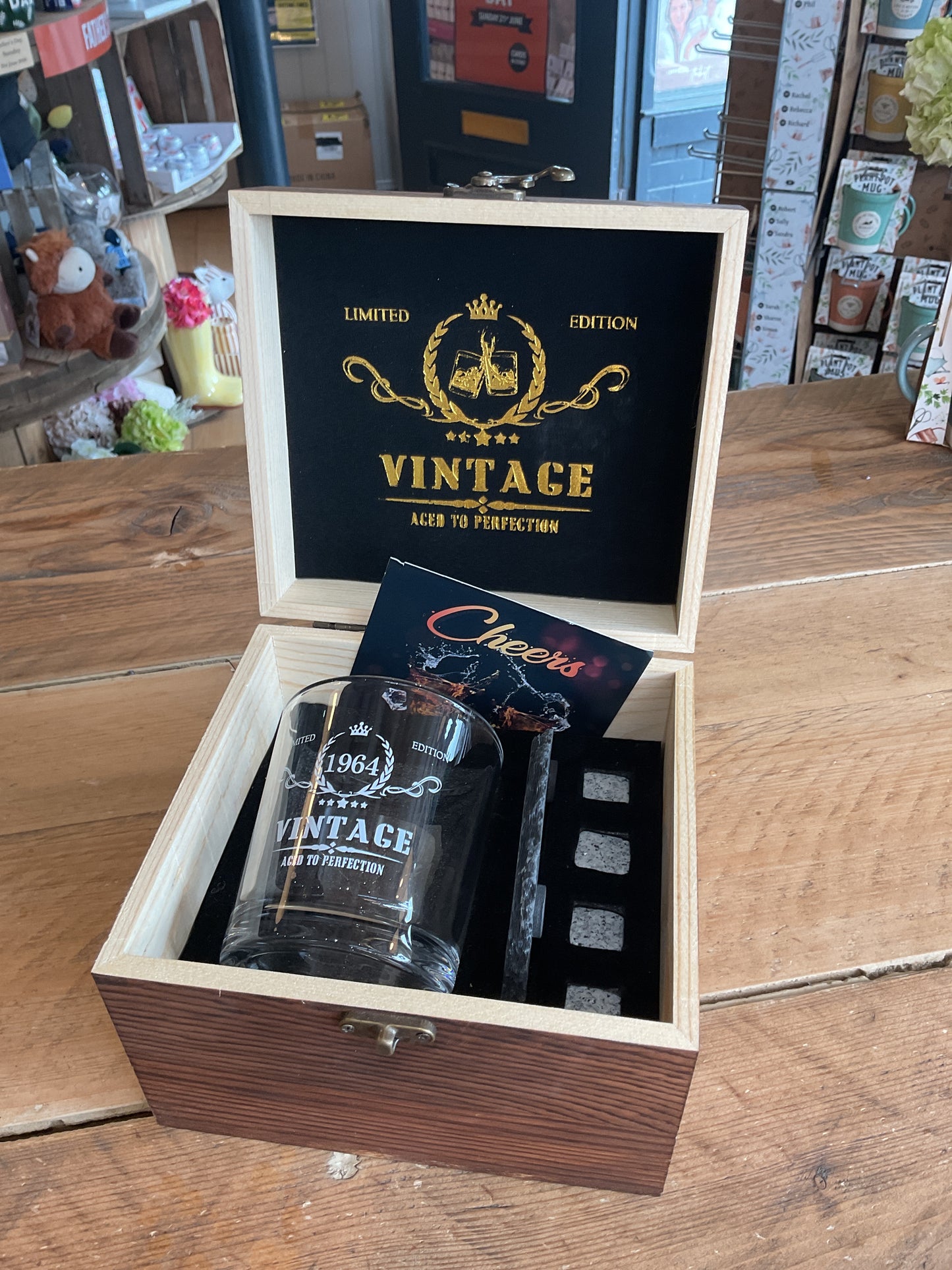 Aged To Perfection Whisky Glass Set