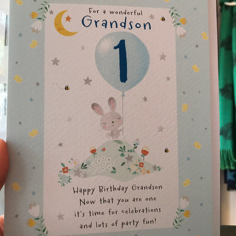 Age Relations - Grandson 1st Birthday