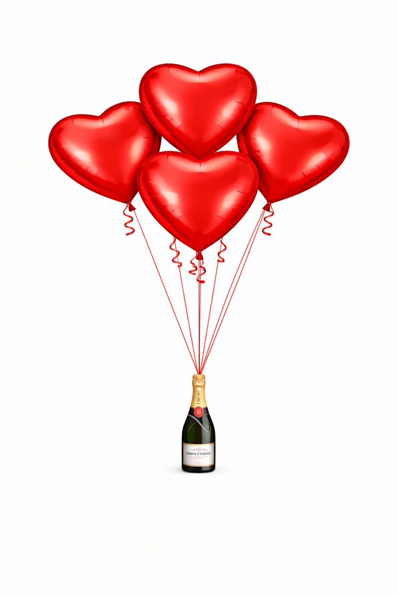 Heart Balloon Bouquet