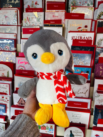 Keeleco - 20cm Christmas Beanie Pals - Penguin