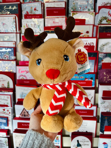 Keeleco - 20cm Christmas Beanie Pals - Reindeer