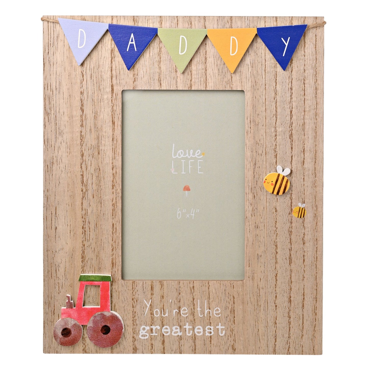 Love Life Bunting Frame - Daddy