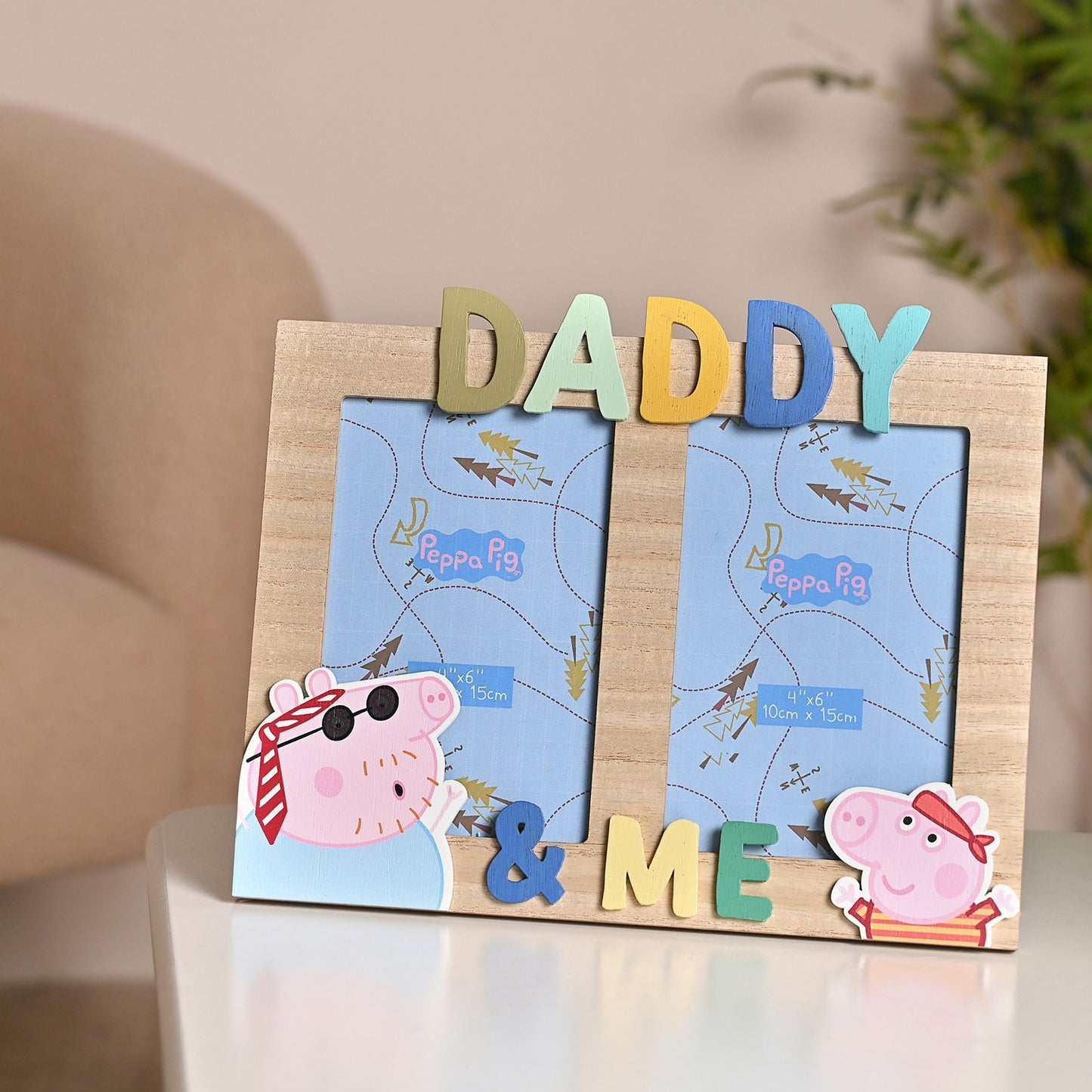 Peppa Pig Frame - Daddy & Me