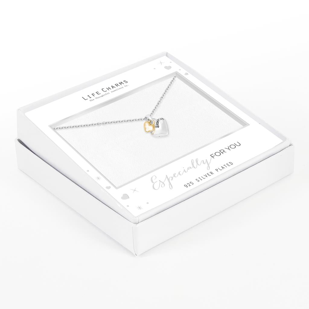 Puffed Heart Necklace