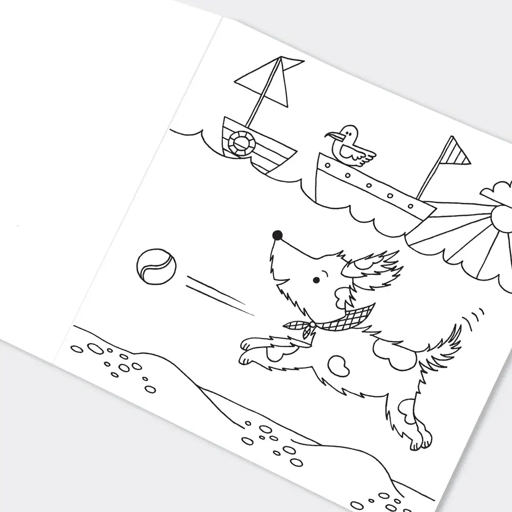 Colouring Books - Playful Pups