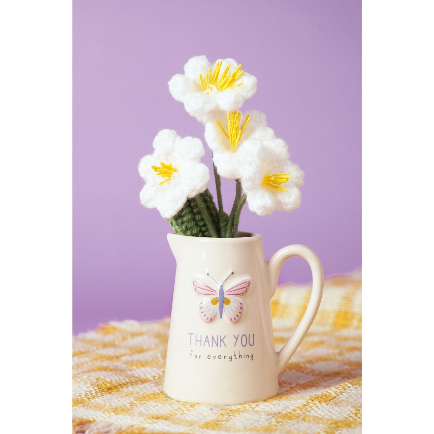 Embossed Jug - Thank You