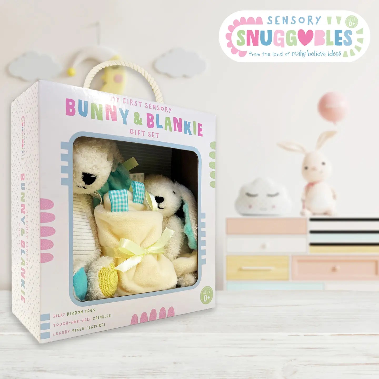 My First Snuggables Bunny Gift Set