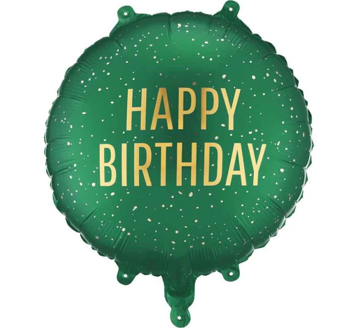 18” Balloon - PartyDeco - Happy Birthday