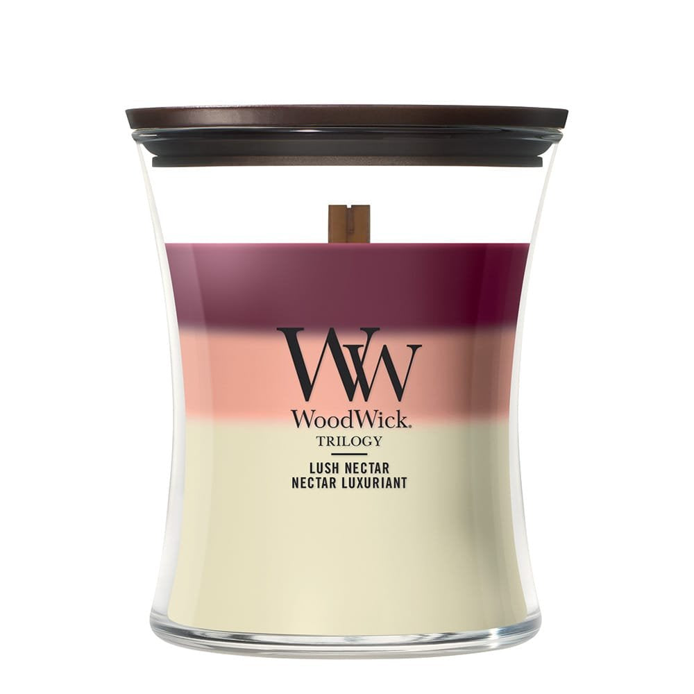 Medium Trilogy Hourglass Candle - Lush Nectar