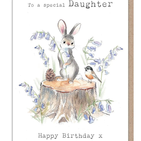Daughter Birthday Card - To A Special Daughter