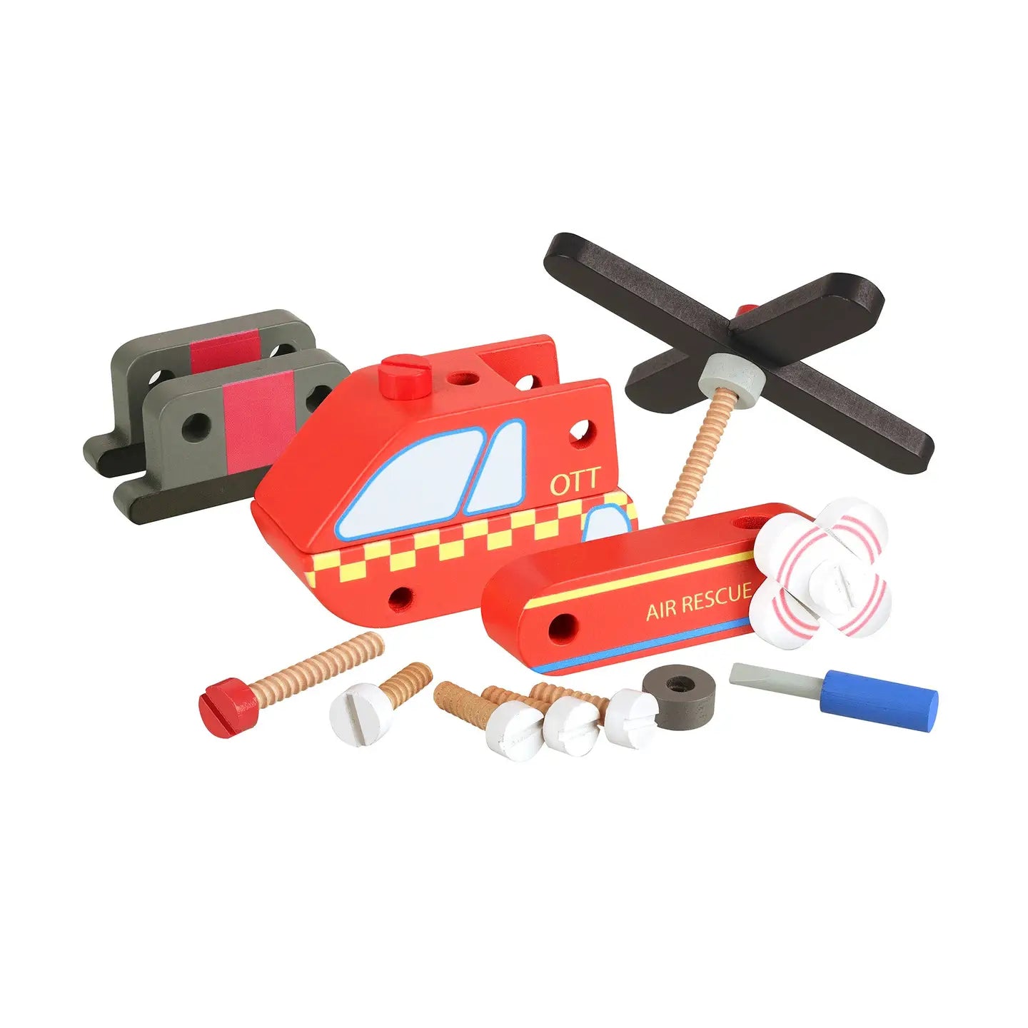 Buildable Helicopter