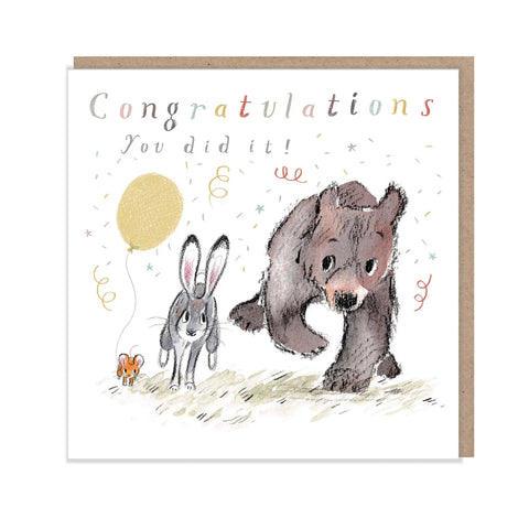 Cute Card - Congratulations - Celebration