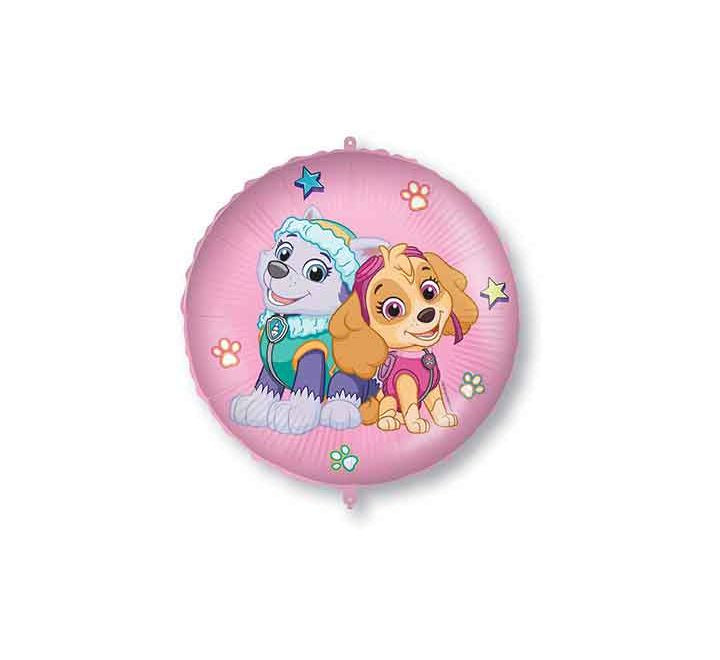 18” Licensed Balloon - Procos - Paw Patrol Circle Sky And Everest