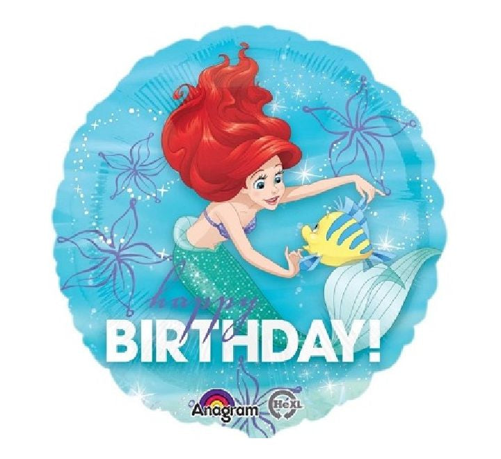 18” Licensed Balloon - Anagram - Little Mermaid Ariel Dream Big