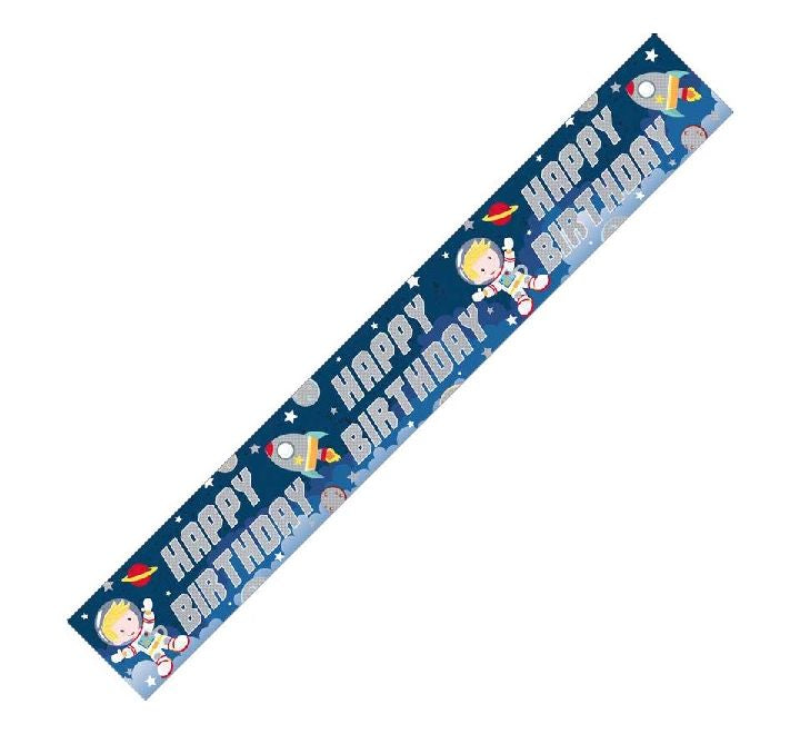 Eurowrap - 9ft Space Boy Banner