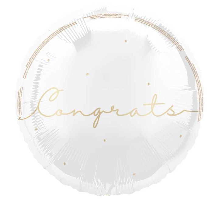 18” Balloon - Unique - Congrats