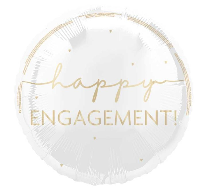 18” Balloon - Unique - Happy Engagement
