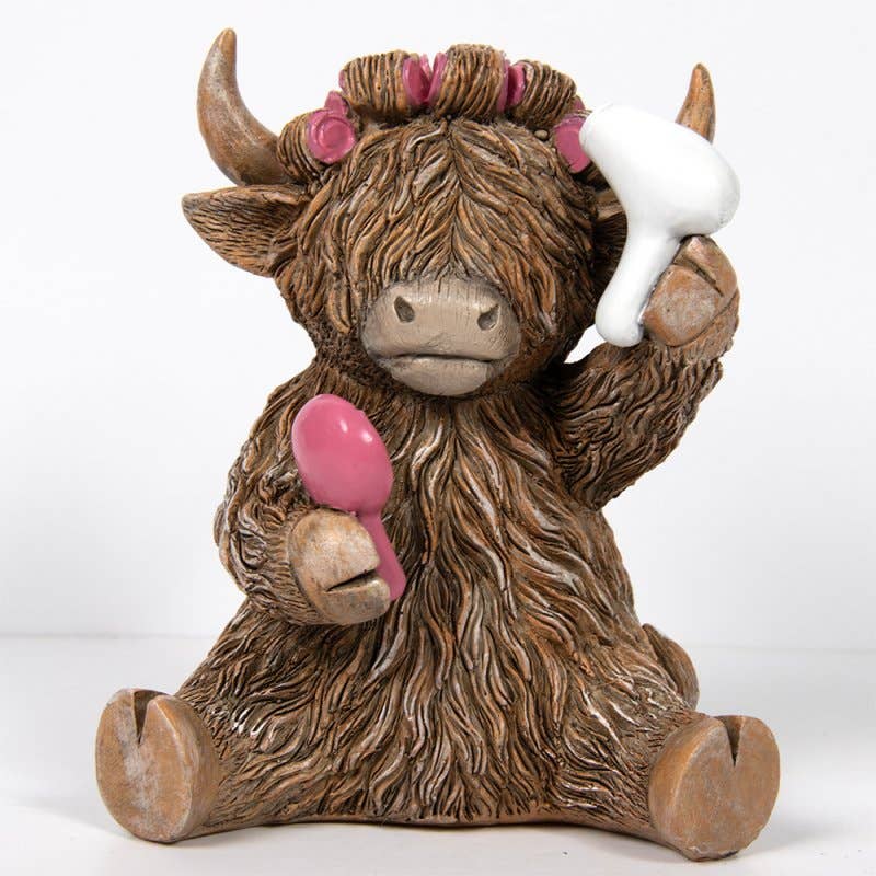 Highland Cow Hairdo