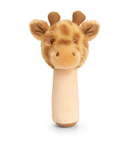 Keeleco Baby - Huggy Giraffe Stick Rattle