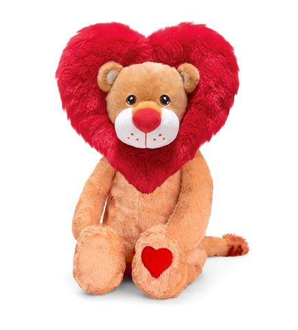 Keeleco - 20cm Valentines Wild With Heart - Lion