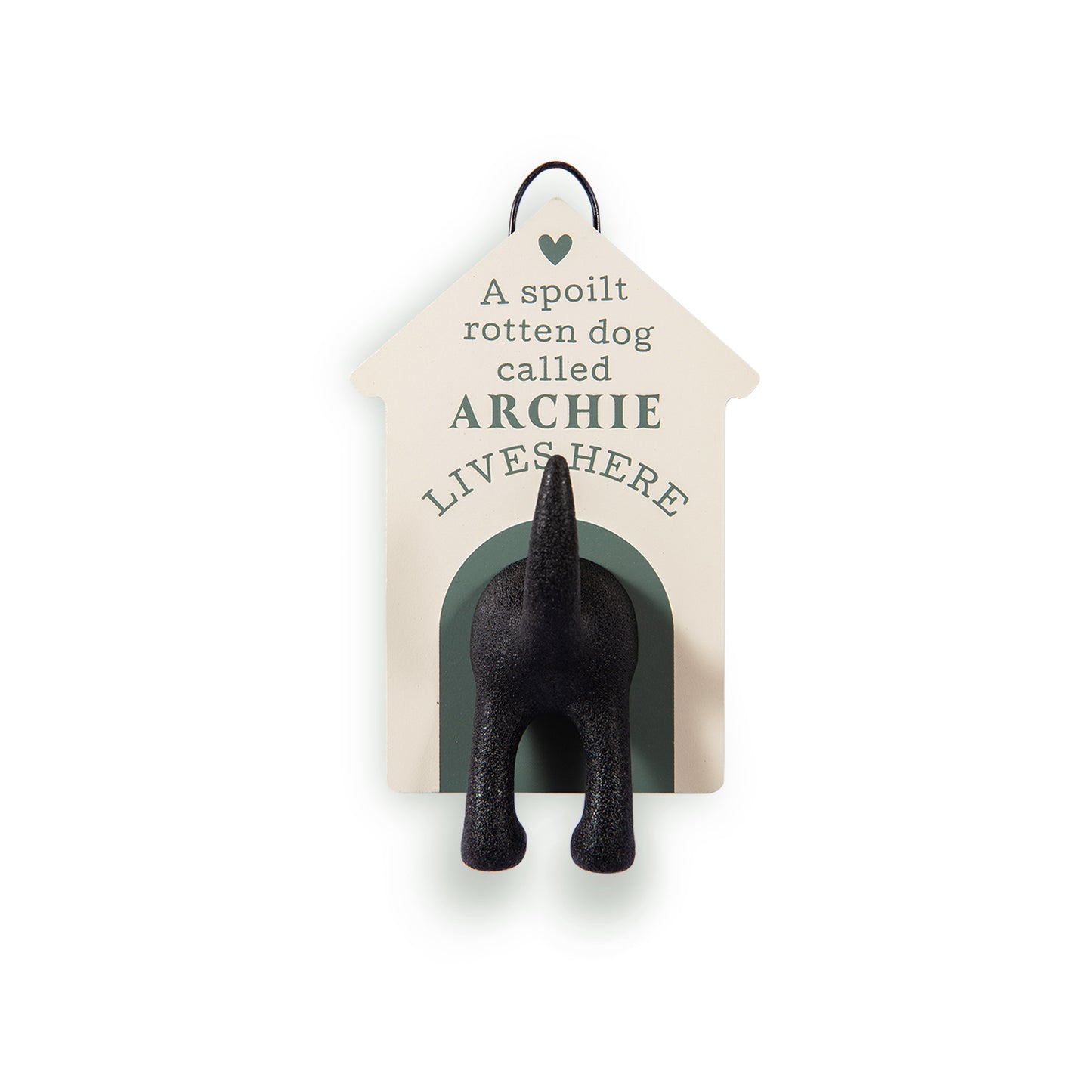 Dog Lead Hook Grey - Archie