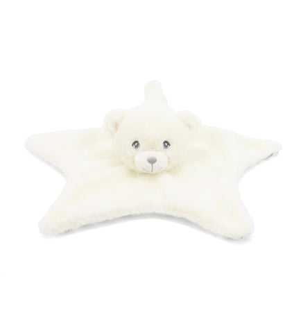 Keeleco Baby - White And Grey Bear Blanket
