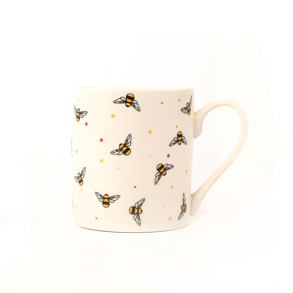 Belly Button Designs Small China Mug - Bee