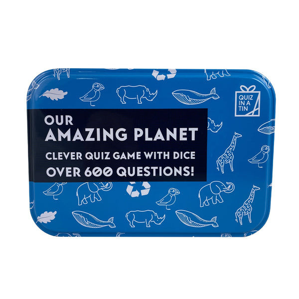 Gift In A Tin - Quiz In A Tin - Our Planet