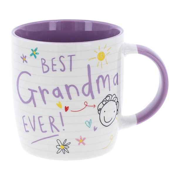 School Book Mug - Grandma