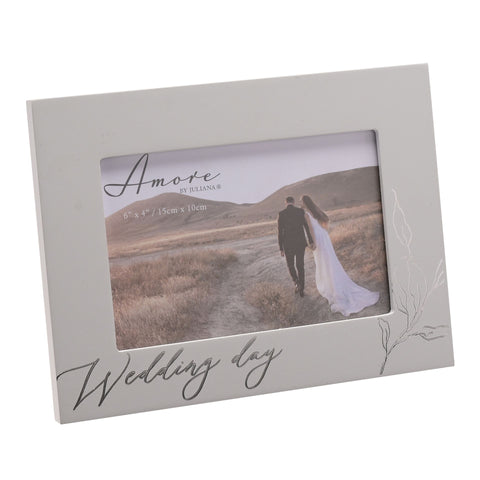 Amore - Grey Photo Frame Wedding Day