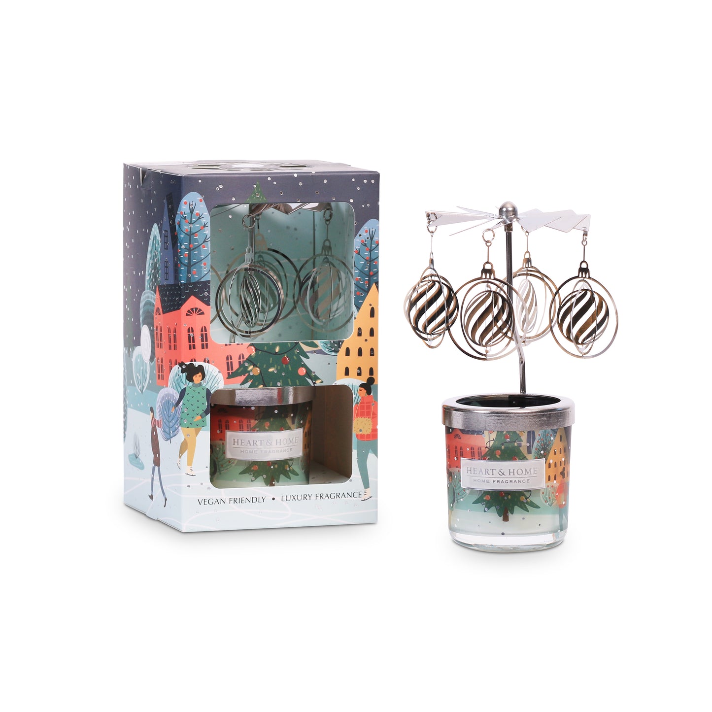 Mini Candle And Carousel Gift Set