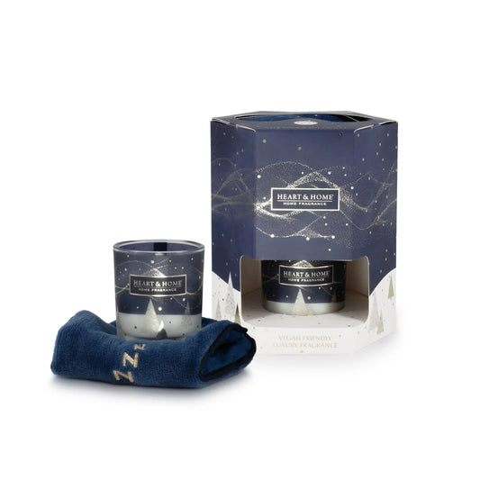 Sleep Mask & Soy Candle - Midnight Snowfall