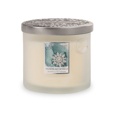 Twin Wick Candle - Snowflake Sparkle