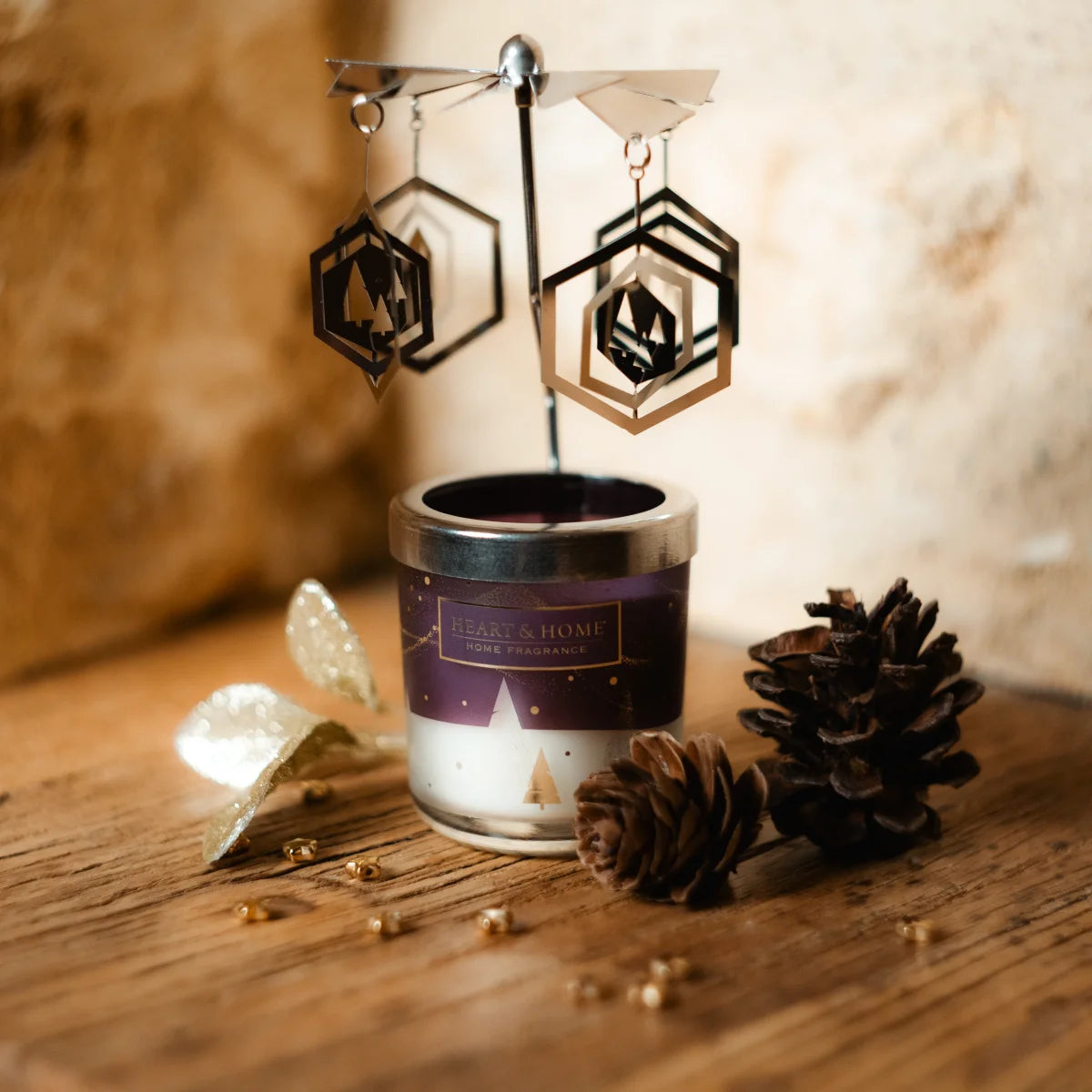 Carousel & Soy Candle - Winter Velvet