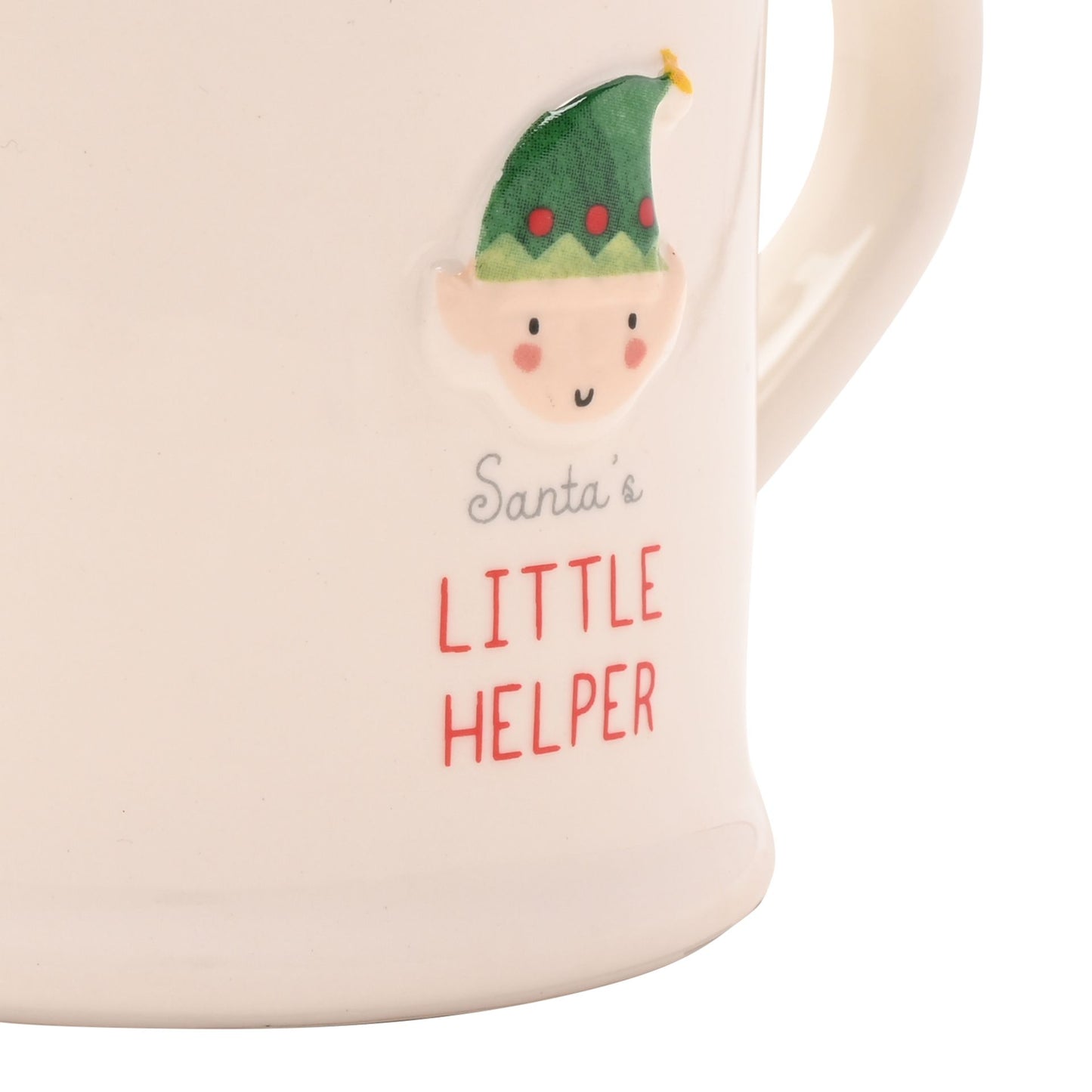 Christmas Embossed Mug - Elf