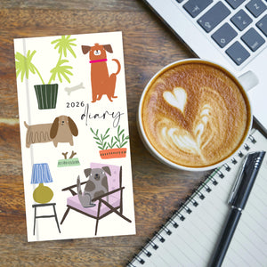 Caroline Gardner Dogs Slim 2026 Diary