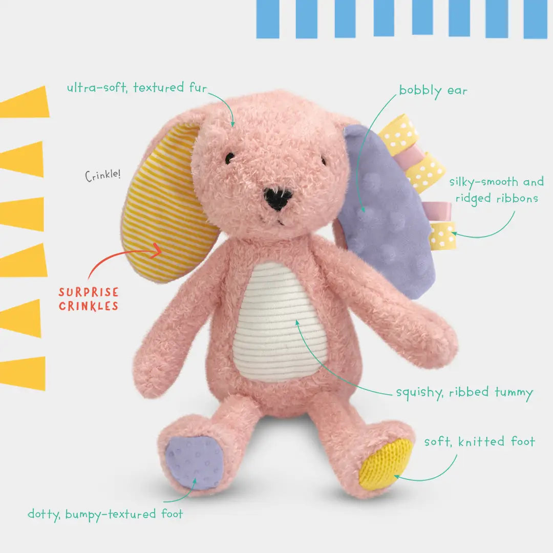 Sensory Snuggables Small Plush Rabbit