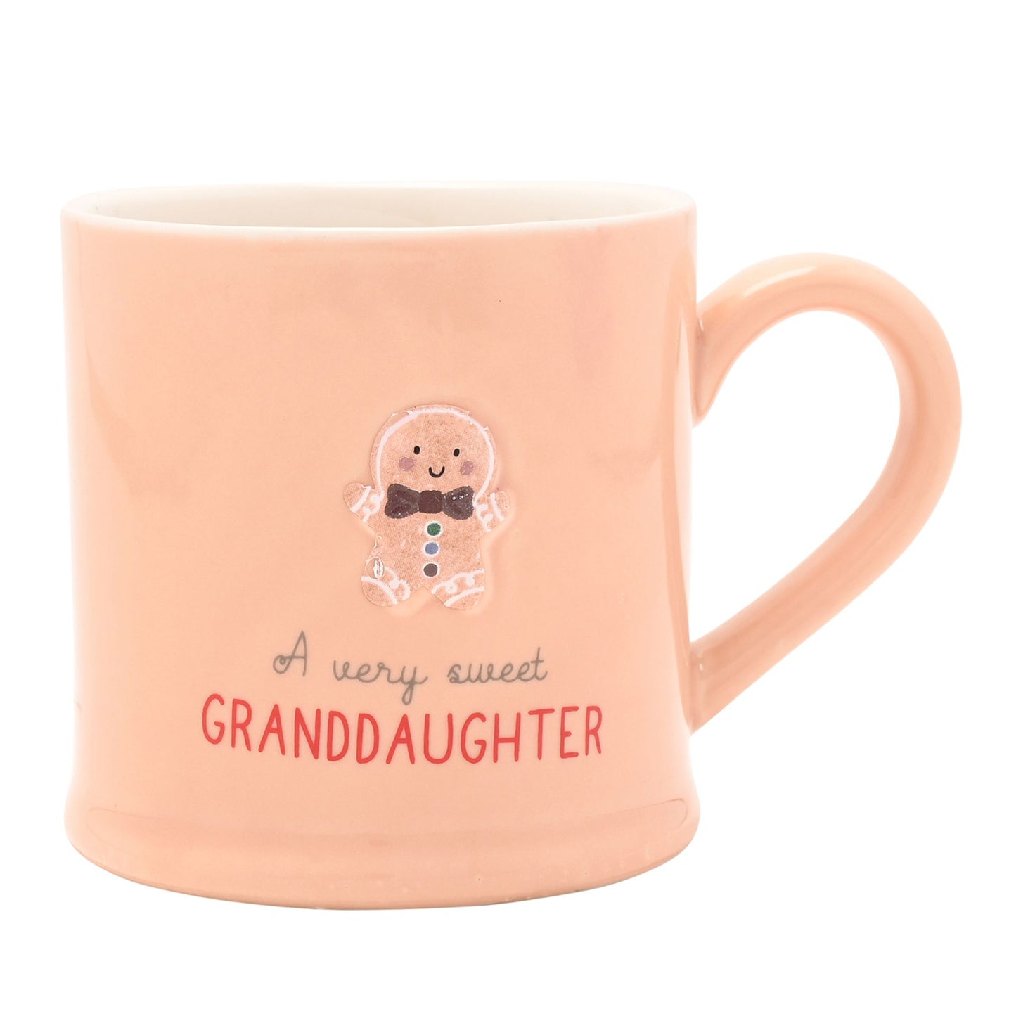 Christmas Embossed Mug - Granddaughter
