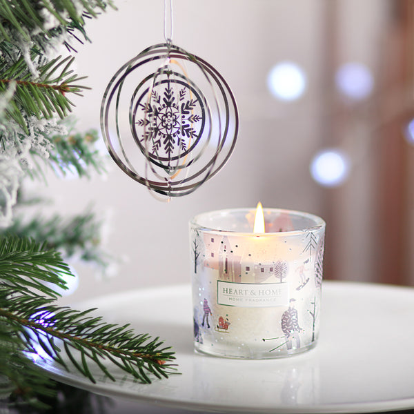 Candle And Tree Decoration Gift Set