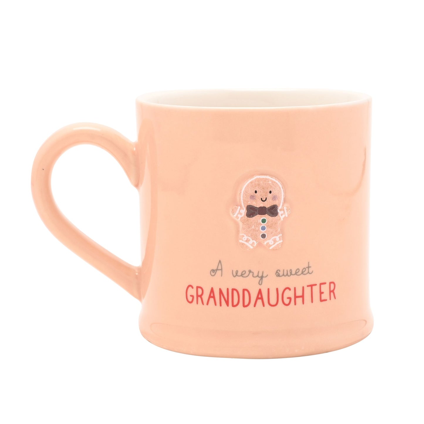 Christmas Embossed Mug - Granddaughter