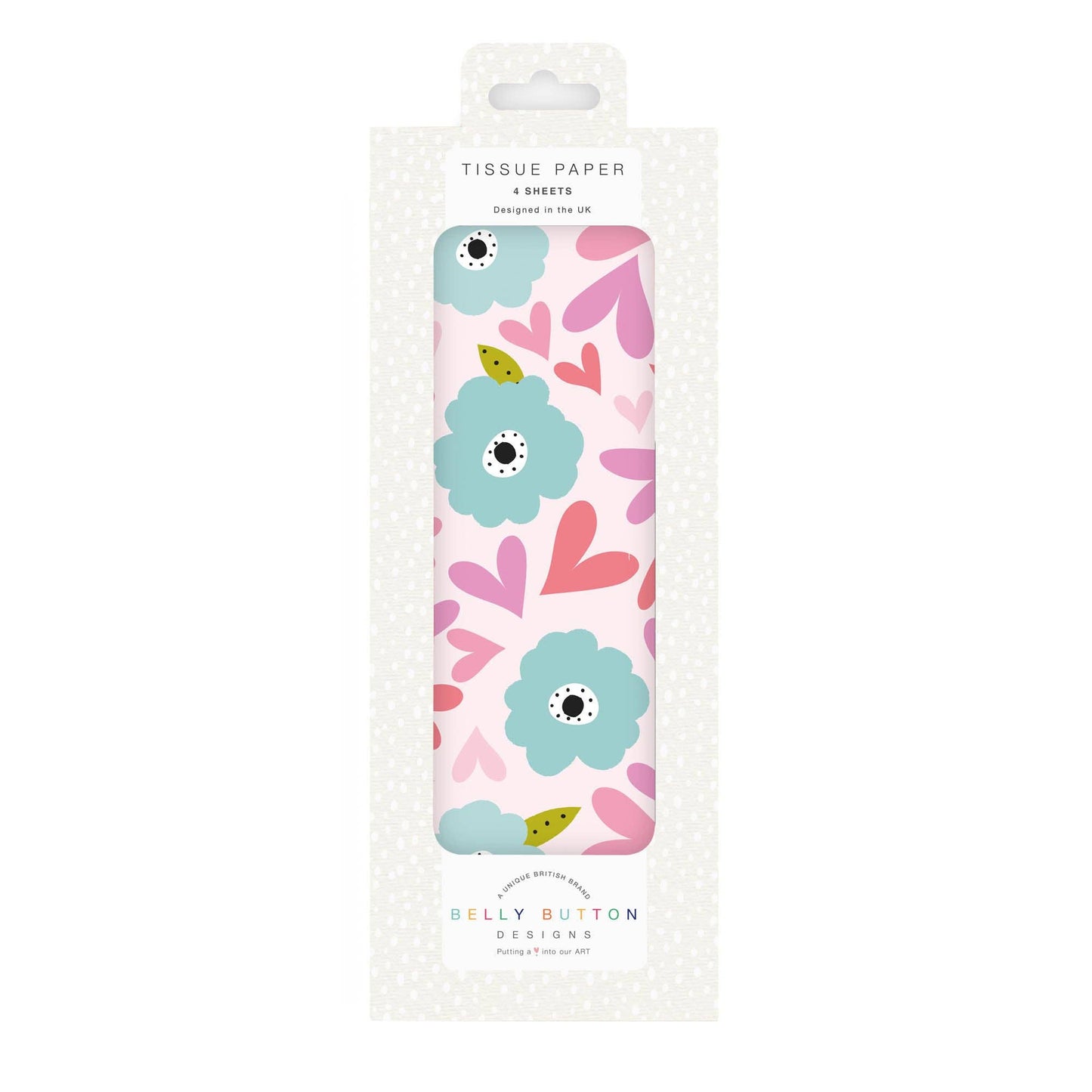 Hearts & Flowers Tissue Pack