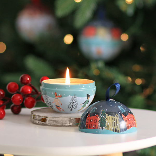 Tin Candle - Baubles And Berries