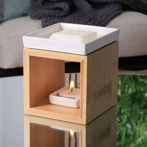 Bamboo - Wax Melt Warmer - Light Wood