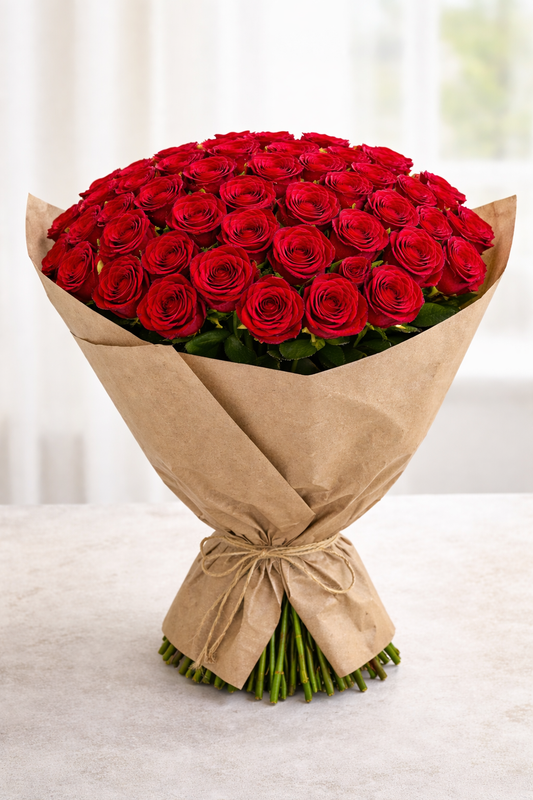 Perfect Roses - 50 Stems