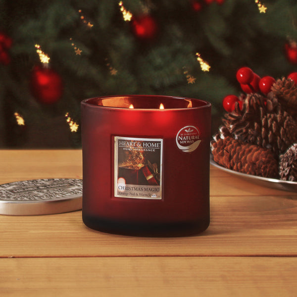 Twin Wick Candle - Christmas Magic