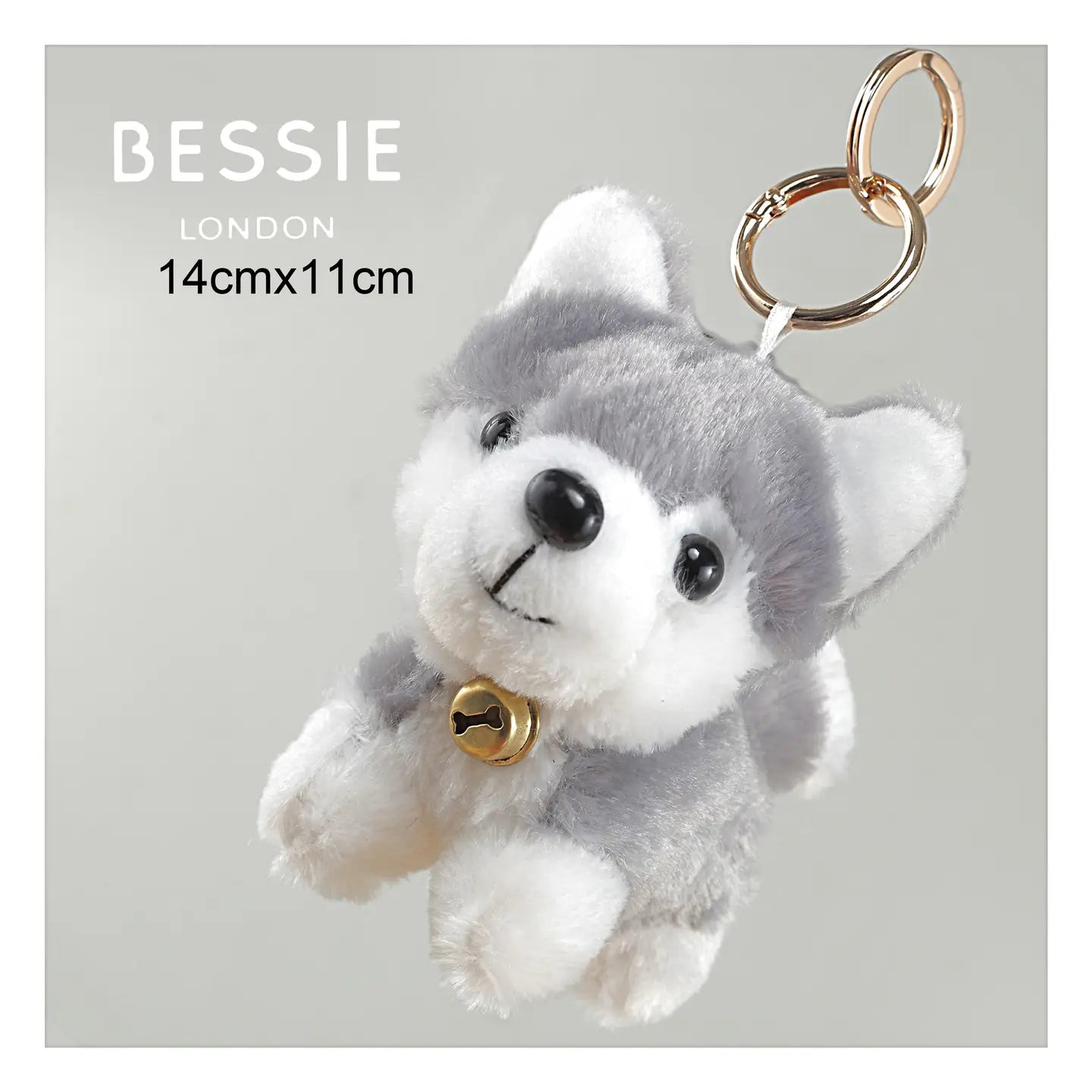 Bessie London Croissant Bag Charm