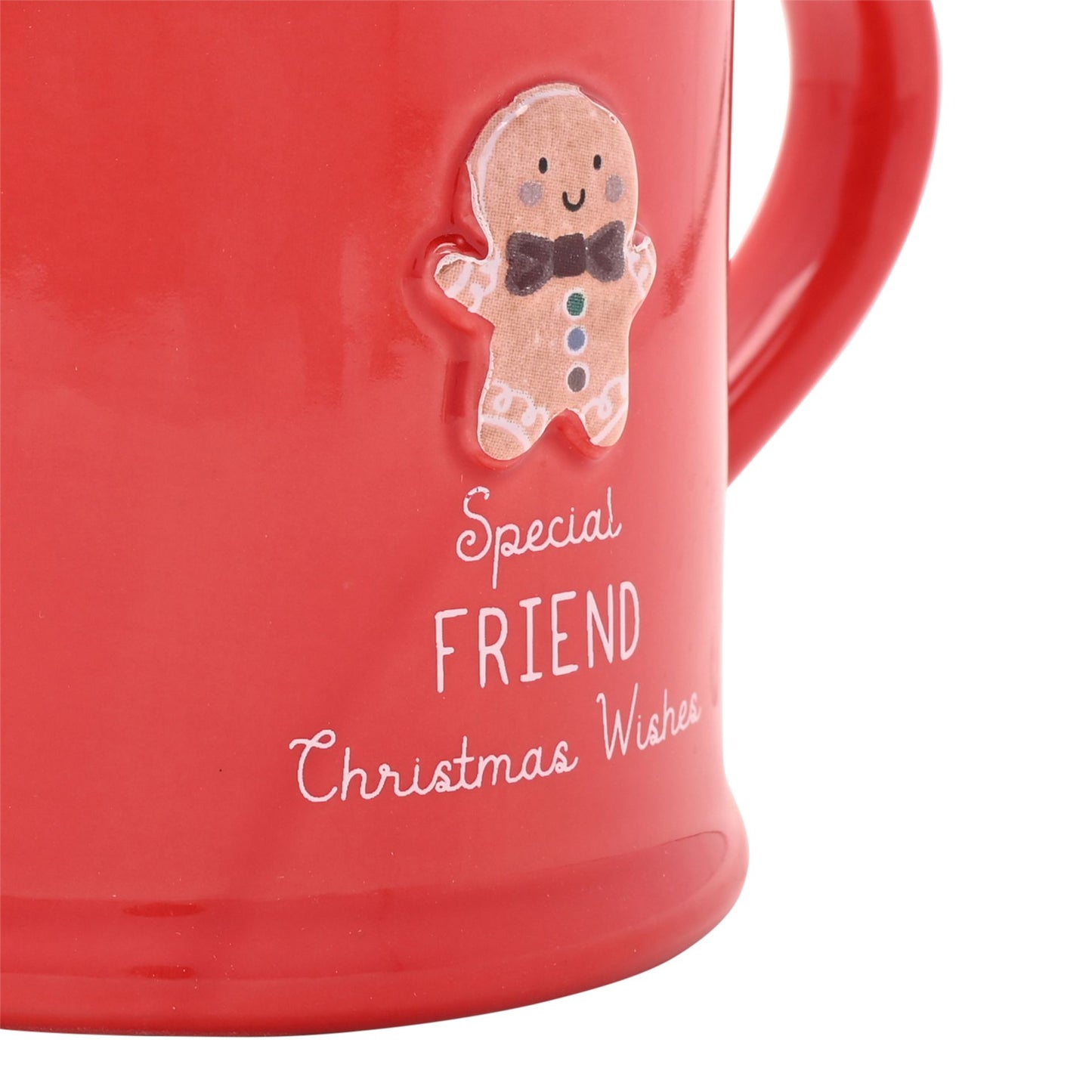 Christmas Embossed Mug - Friend