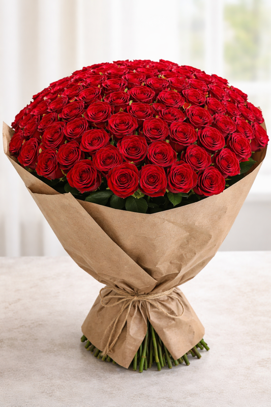 Perfect Roses - 100 Stems