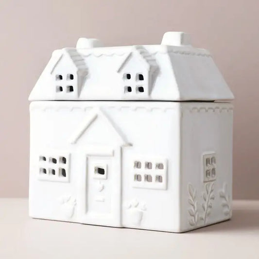 Wax Warmers - White Ceramic House
